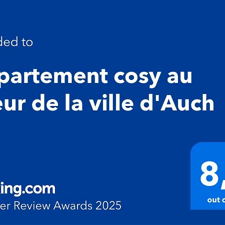 Cosy Au Coeur De La D'auch 公寓 *